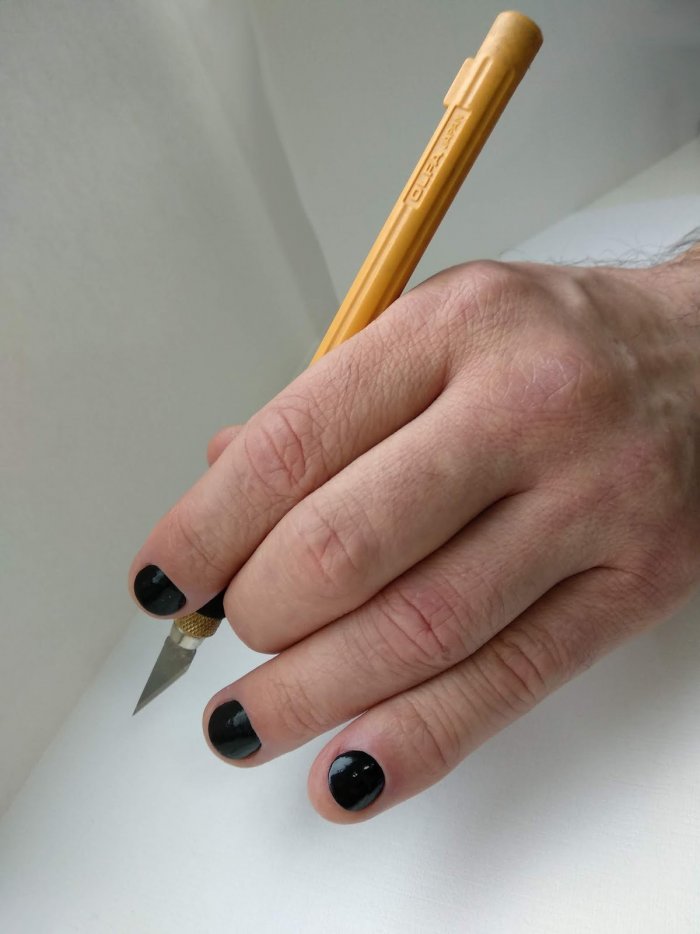 Ногти у парней