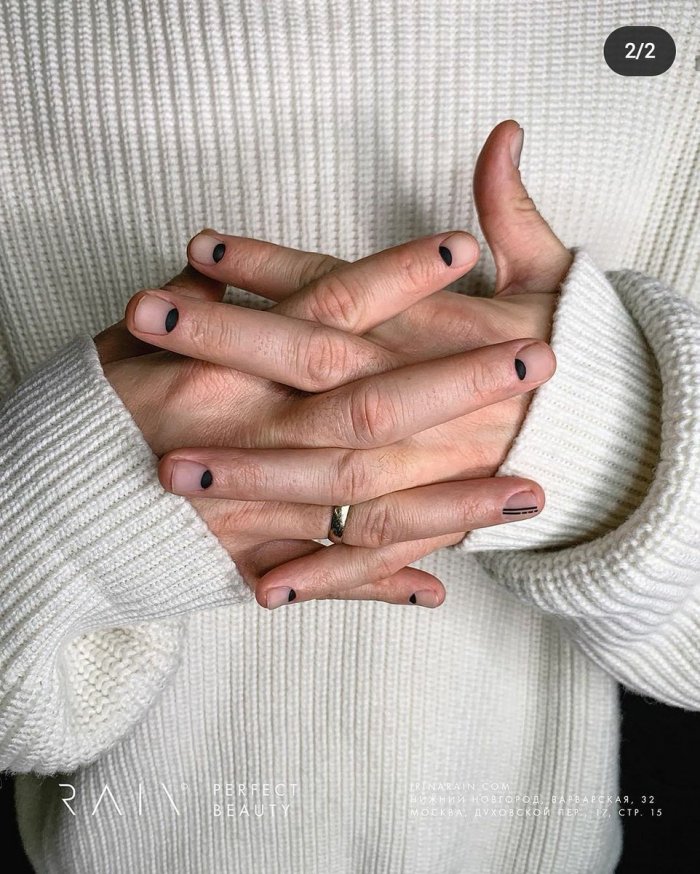 Мужской дизайнерский маникюр