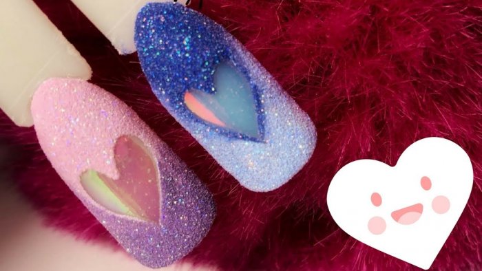 Красивый красный маникюр на короткие ногти