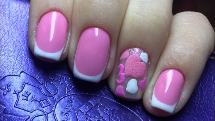 Маникюр дизайн на день рождения