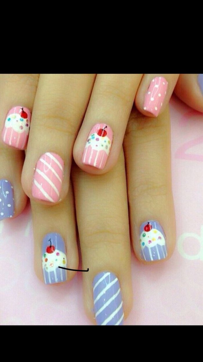 Красивые ногти на день рождения