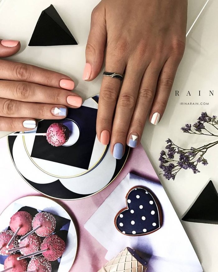 Красивый маникюр на день рождения