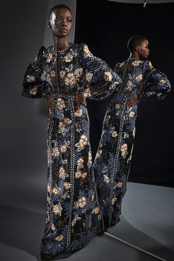 Пуховики на показах мод 2021