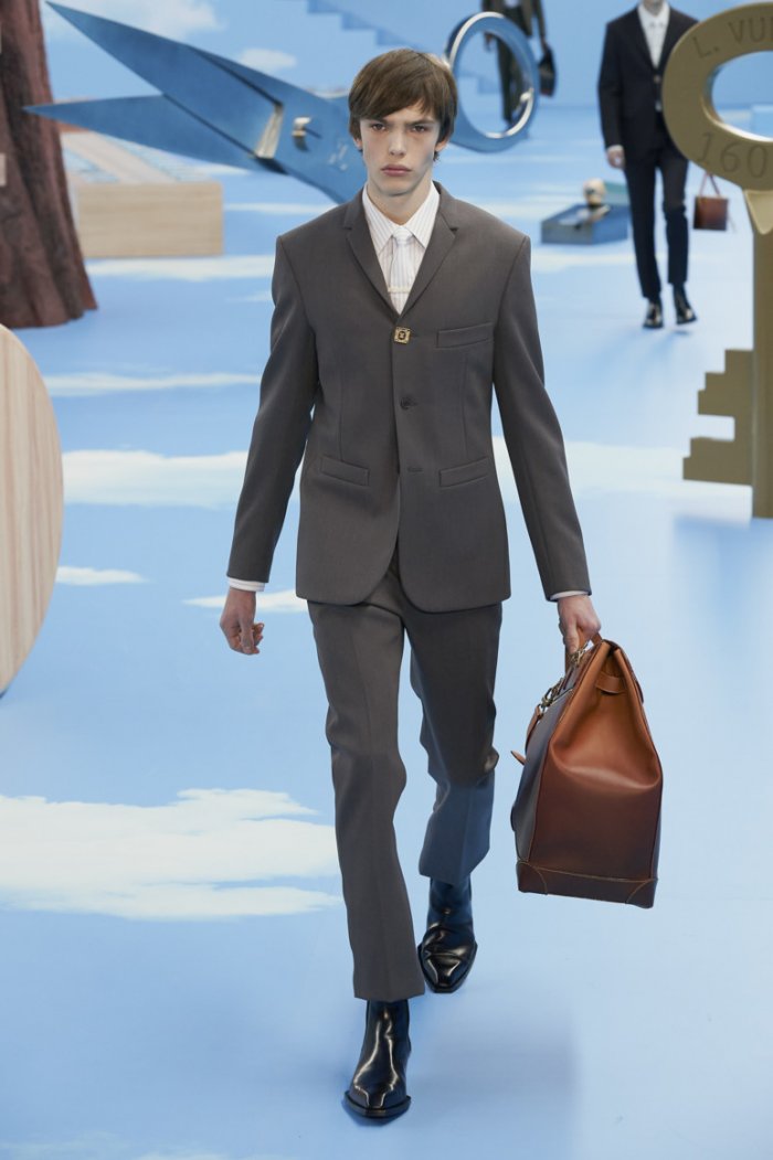 Осенне зимняя коллекция Луи витон 2021