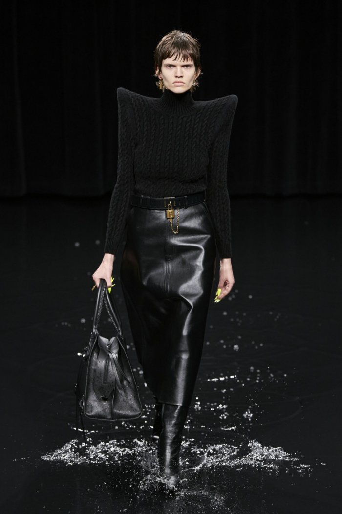 Баленсиага осень зима 2020 2021 женская коллекция