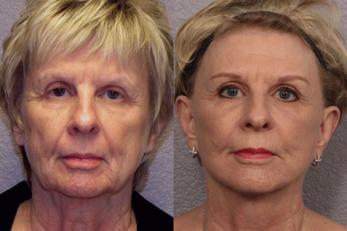 Макияж глаз с морщинами