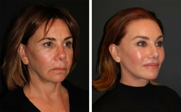 Возрастной макияж Преображение