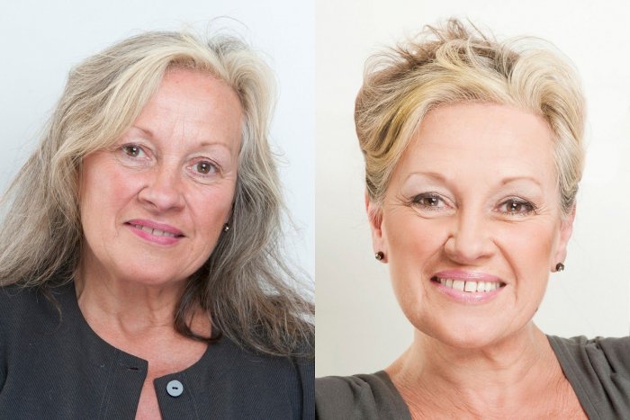 Макияж для дамы 50 лет