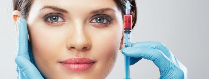 Плазмолифтинг прыщи до и после