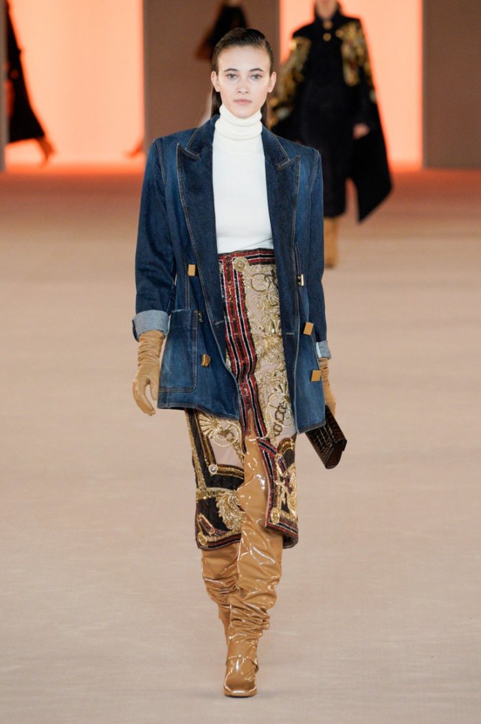 Balmain осень зима 2020 2021