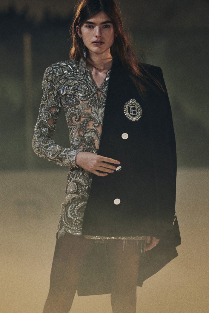 Balmain осень зима 2020 2021