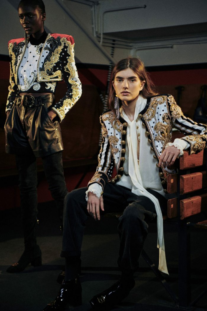 Balmain осень зима 2020 2021