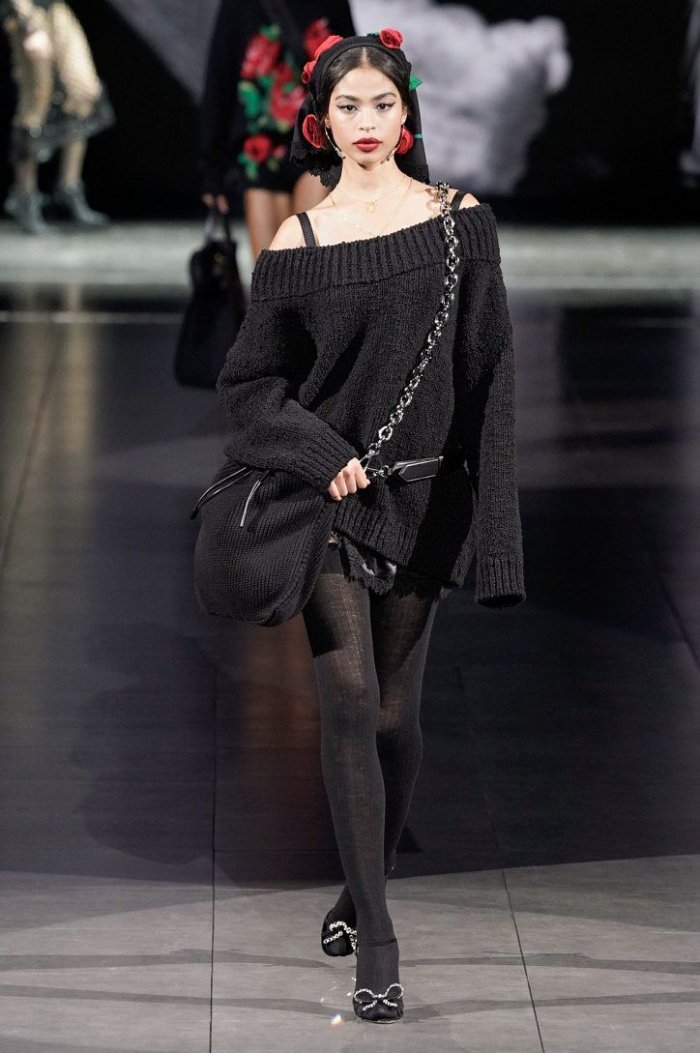 Дольче Габбана зима 2020-2021