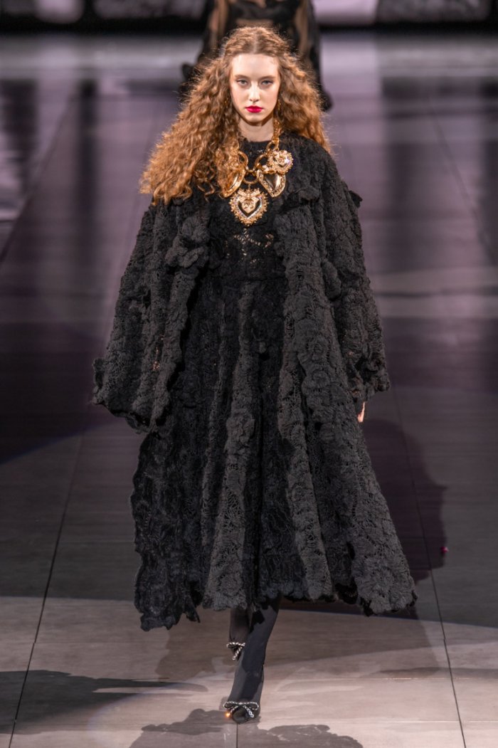 Дольче Габбана осень зима 2020