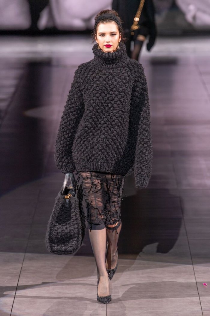 Дольче Габбана осень зима 2020 2021