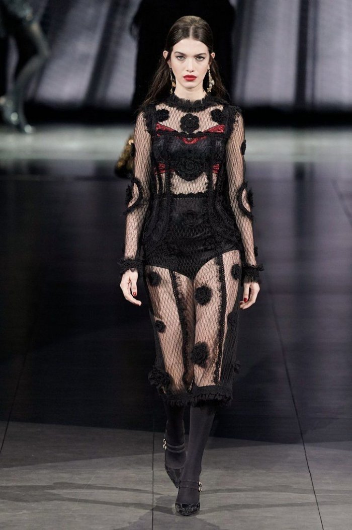 Дольче Габбана осень зима 2020 2021