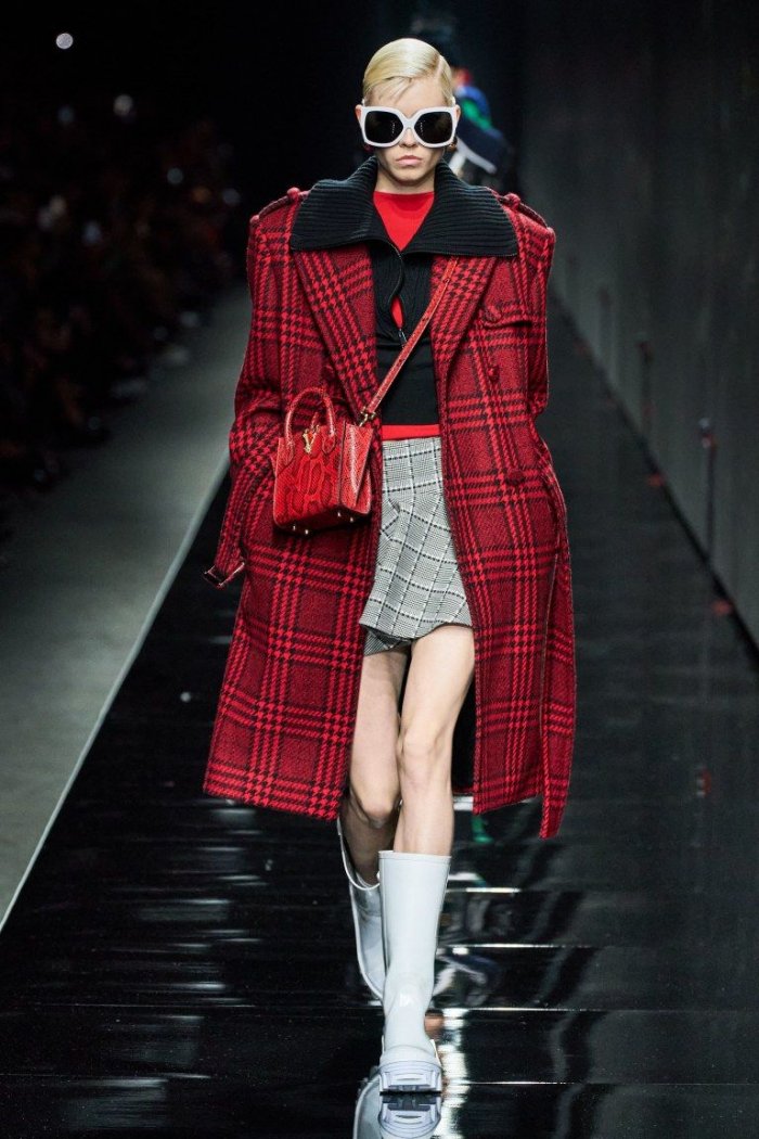 Версаче коллекция осень зима 2020