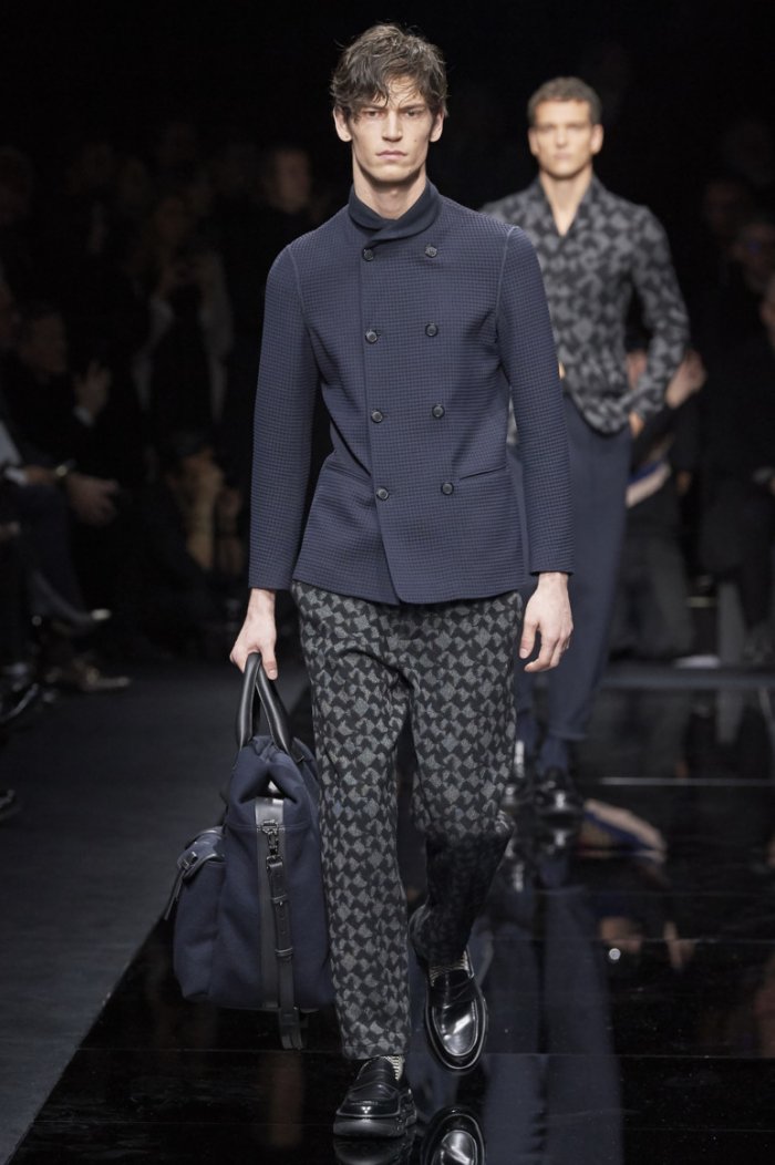 Показ Emporio Armani осень-зима 2020