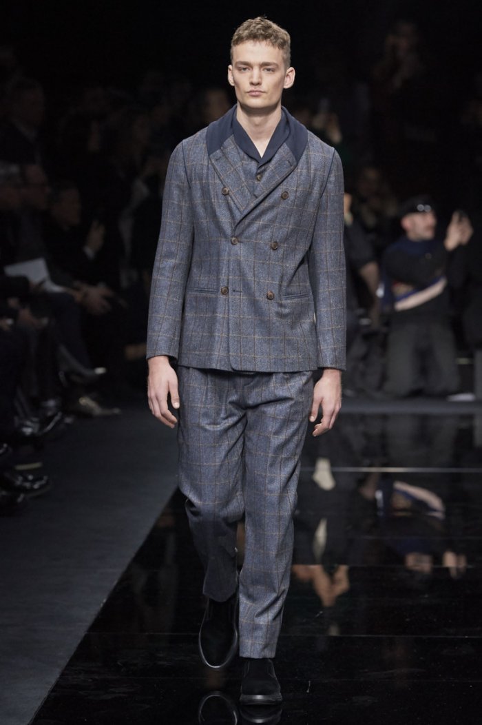 Армани осень-зима 2020-2021 мужская коллекция