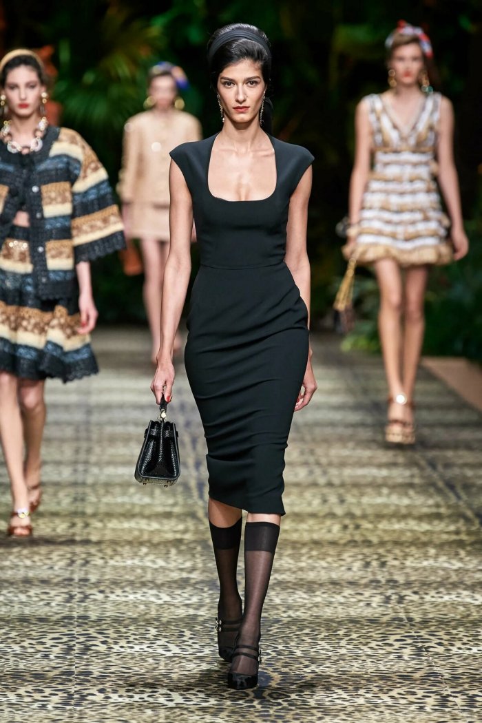 Дольче Габбана подиум 2020