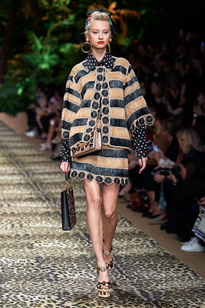 Коллекция Дольче Габбана Весна лето 2020