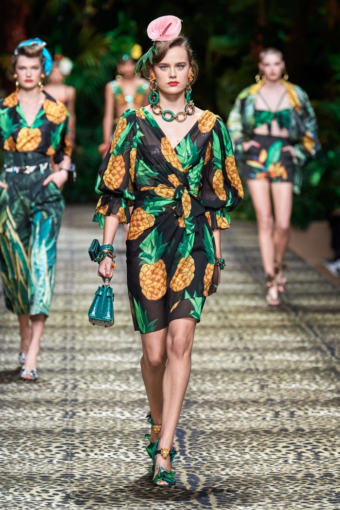 Дольче Габбана мода 2020 лето