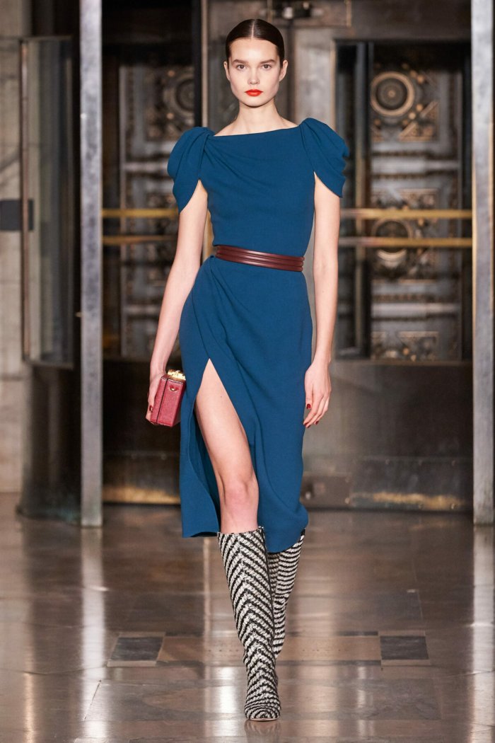 Оскар де ла рента зима 2021