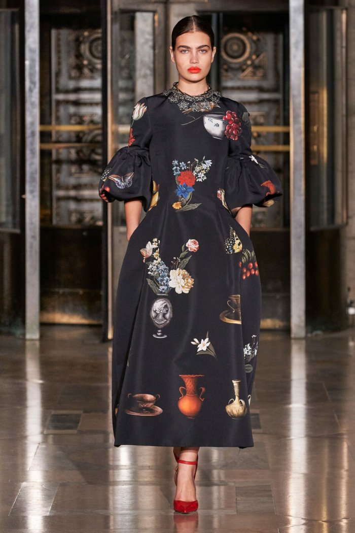 Оскар де ла рента зима 2021