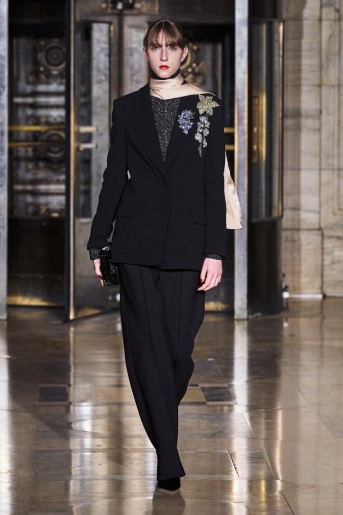 Оскар де ла рента осень зима 2020 2021 женская коллекция