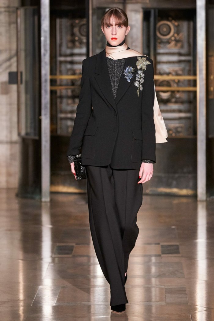 Оскар де ла рента осень зима 2020 2021 женская коллекция