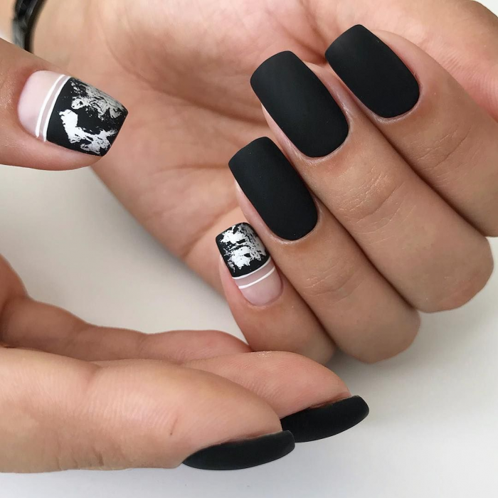 Шеллак черно белый