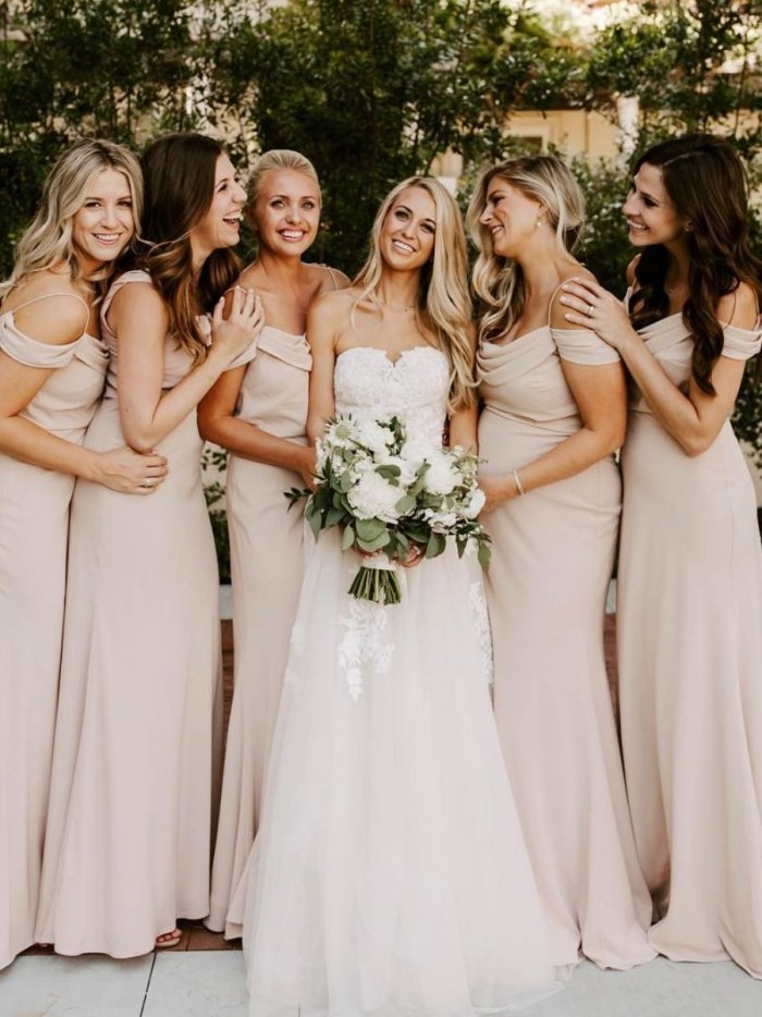 Сиреневое платье на свадьбу подруги