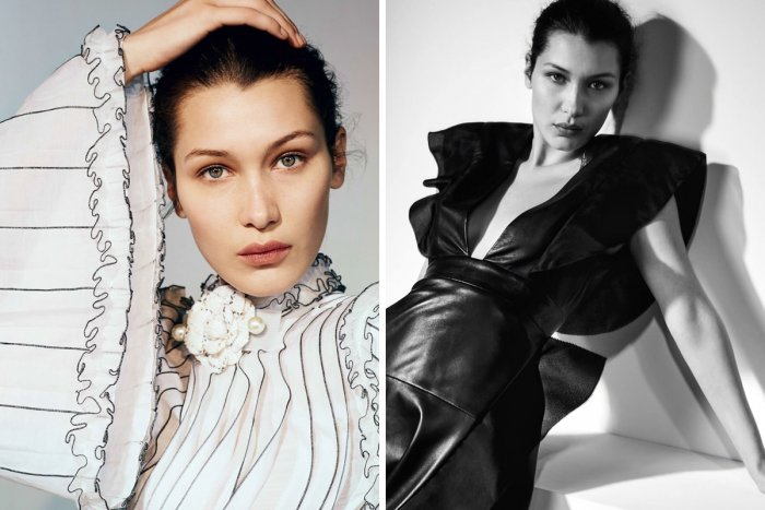 Позирование Белла Хадид