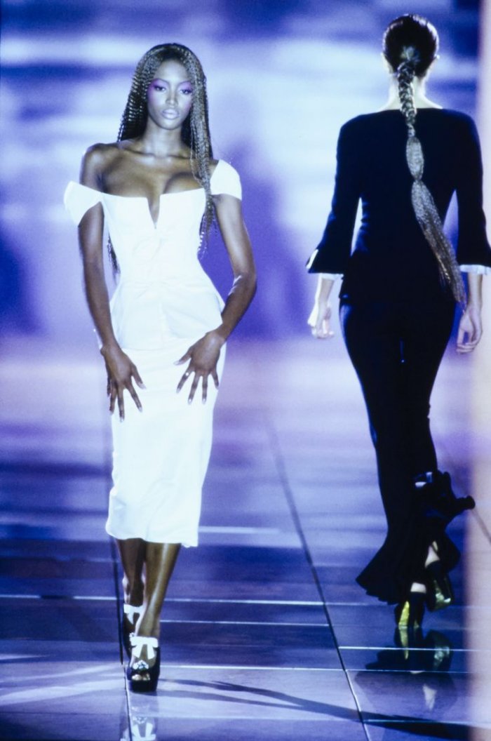 Джанни Версаче на подиуме