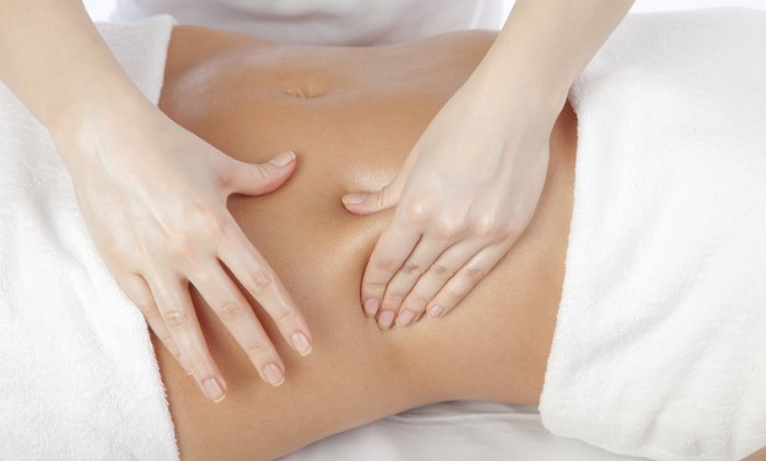 Щипковый массаж живота для похудения