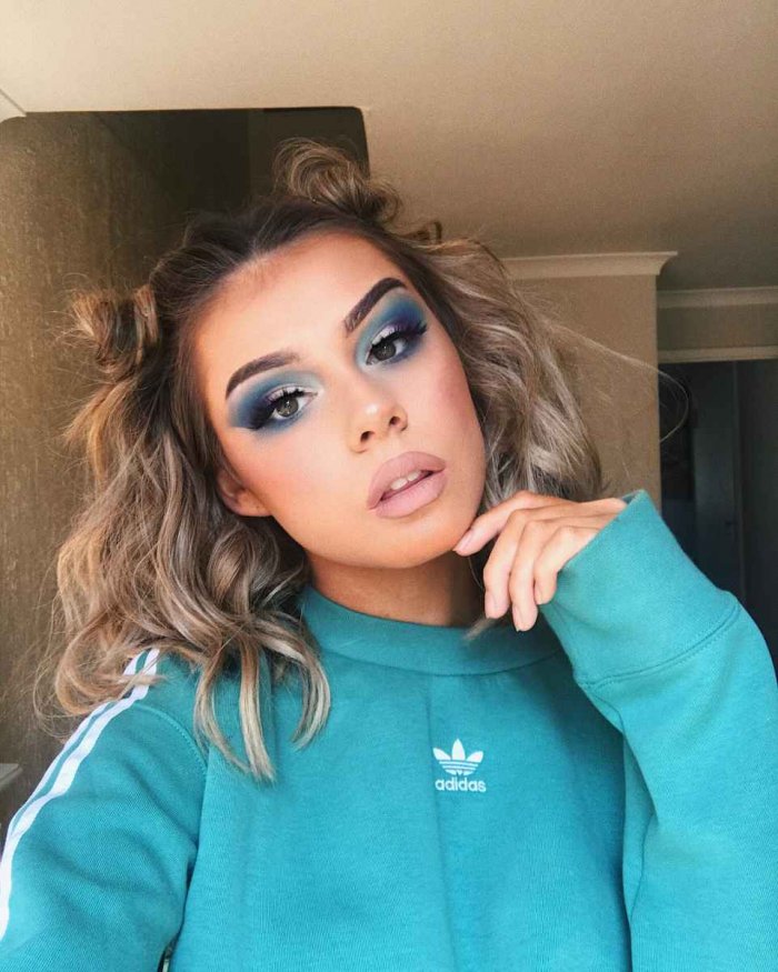 Макияж и прическа в спортивном стиле