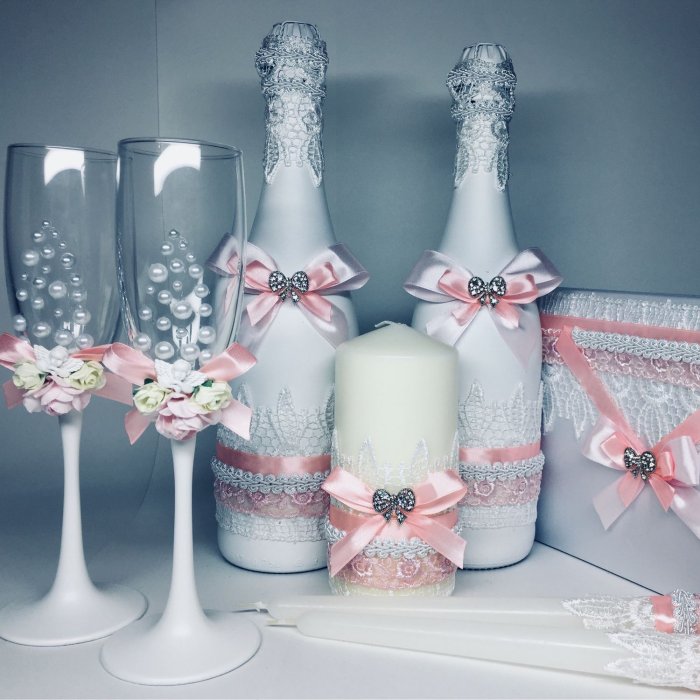 Свадебный набор аксессуаров