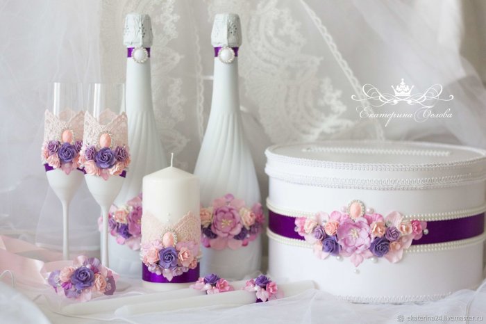 Свадебный набор аксессуаров