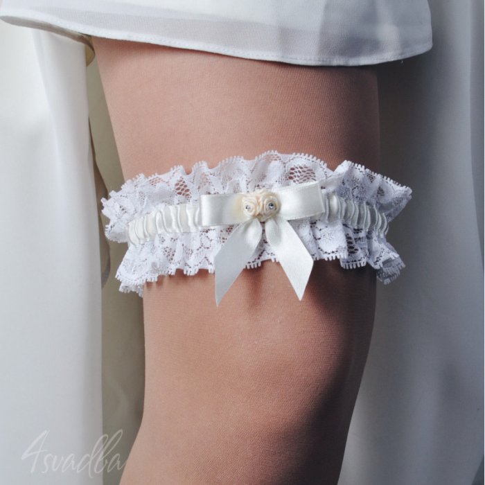 Свадебные подвязки для невесты