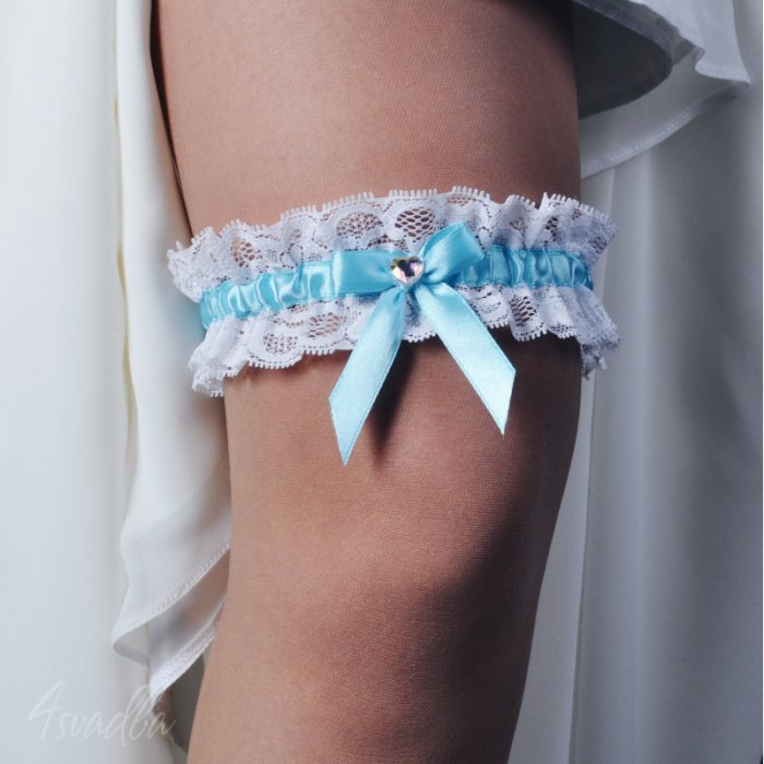 Свадебная подвязка на ногу