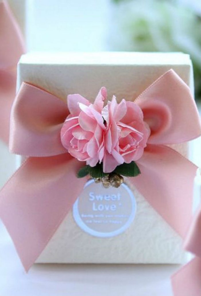 Коробочки для подарков гостям