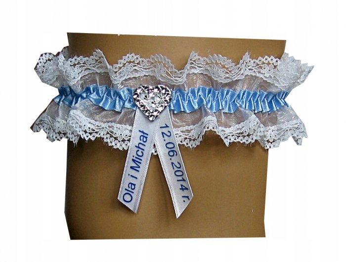 Подвязка на ногу невесты