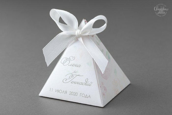Бонбоньерки на свадьбу коробочки