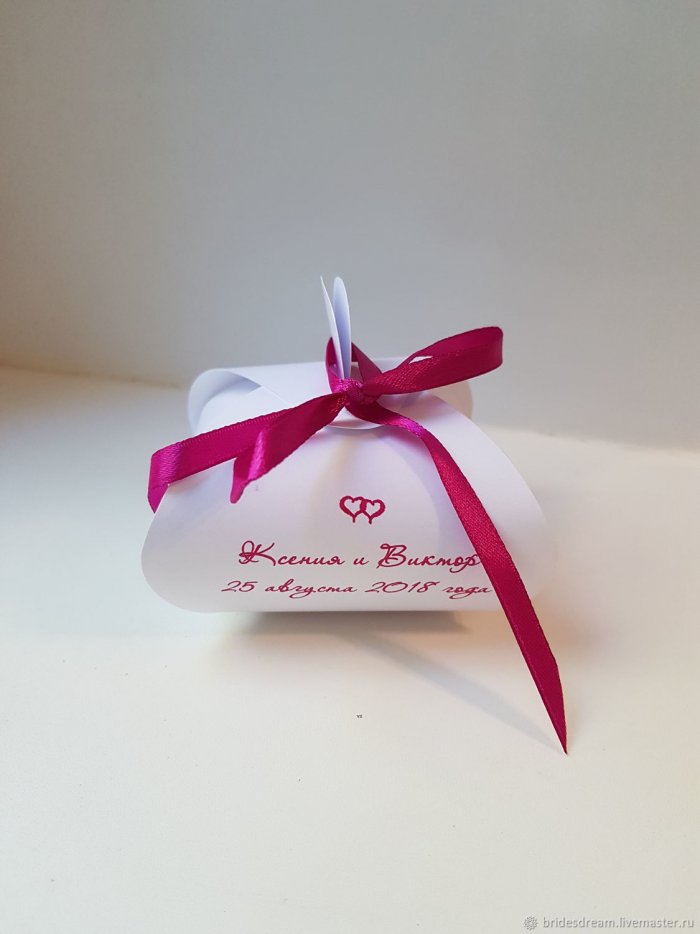 Бонбоньерки на свадьбу