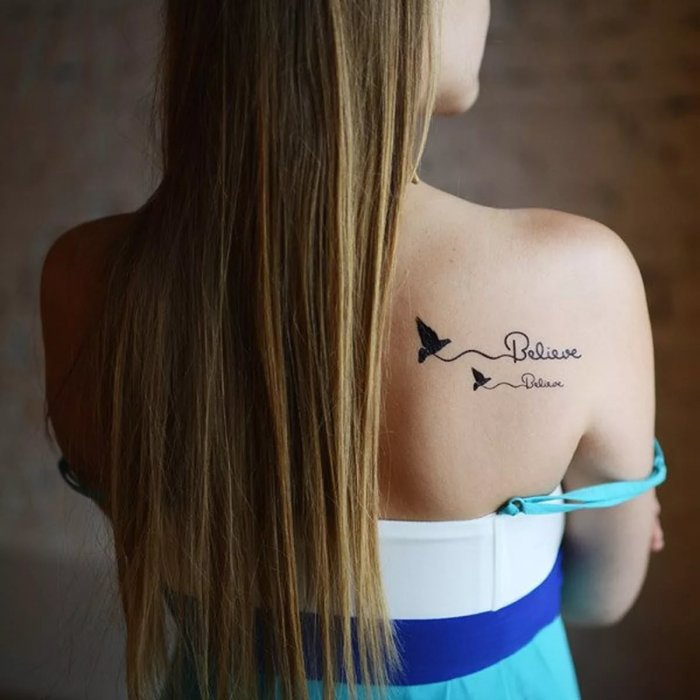 Тату на запястье