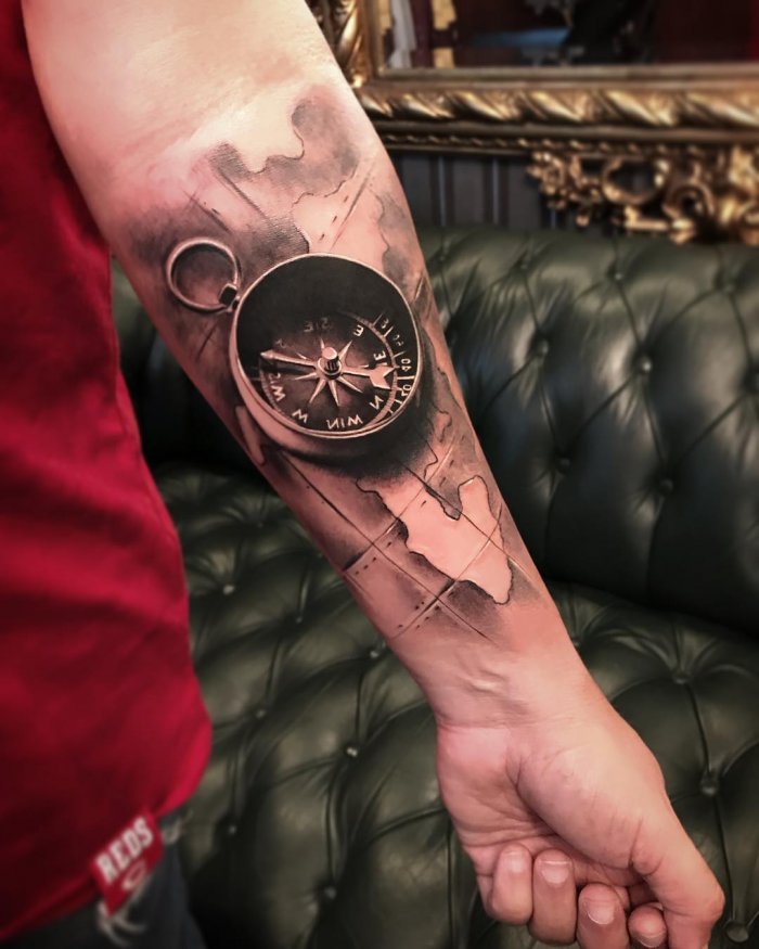 Тату на запястье мужские