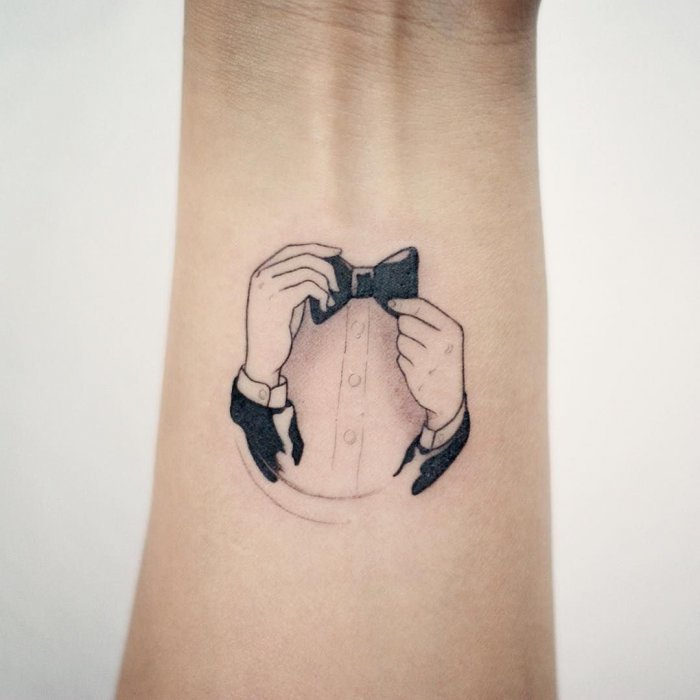 Тату на запястье мужские эскизы