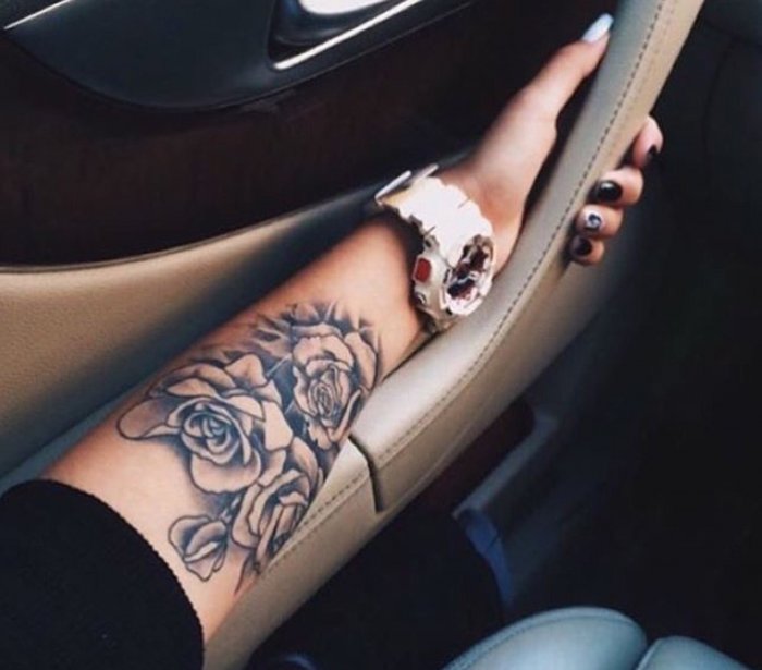 Красивые тату для девушек на руке