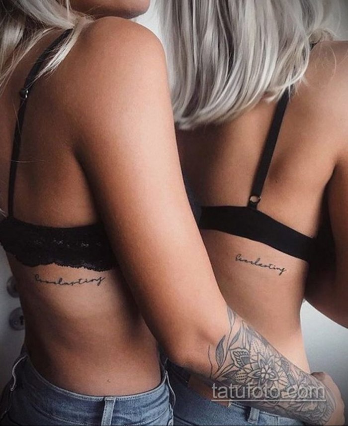 Тату на весь бок у девушек