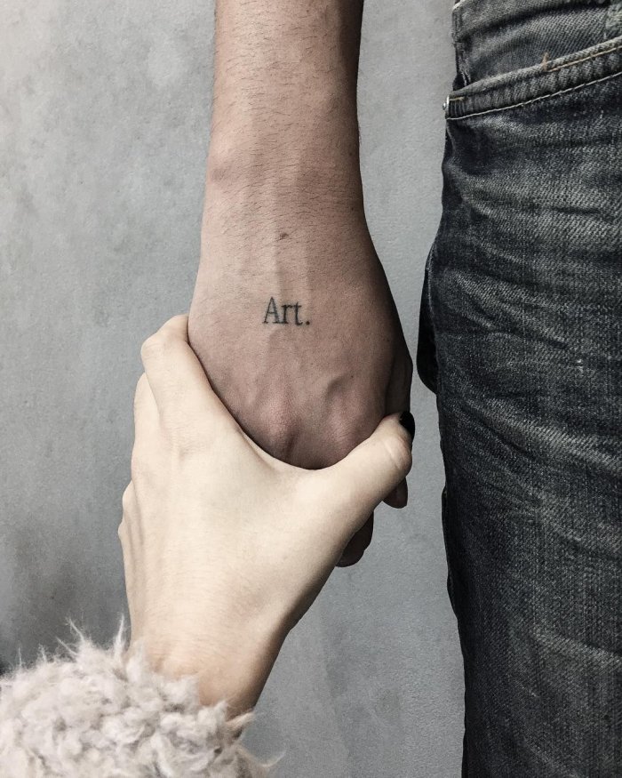 Красивые маленькие тату на руке